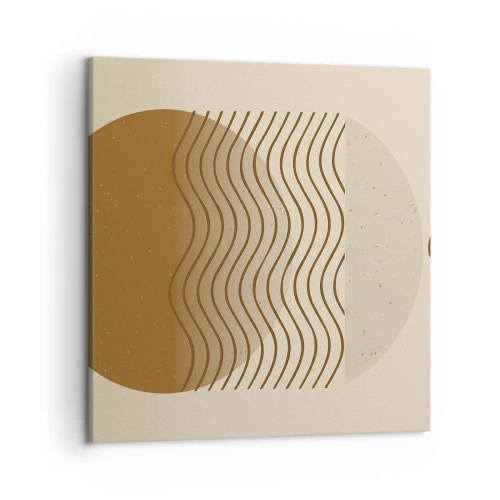 Quadro su tela - Stampe su Tela - Sull'origine delle figure geometriche - 50x50 cm