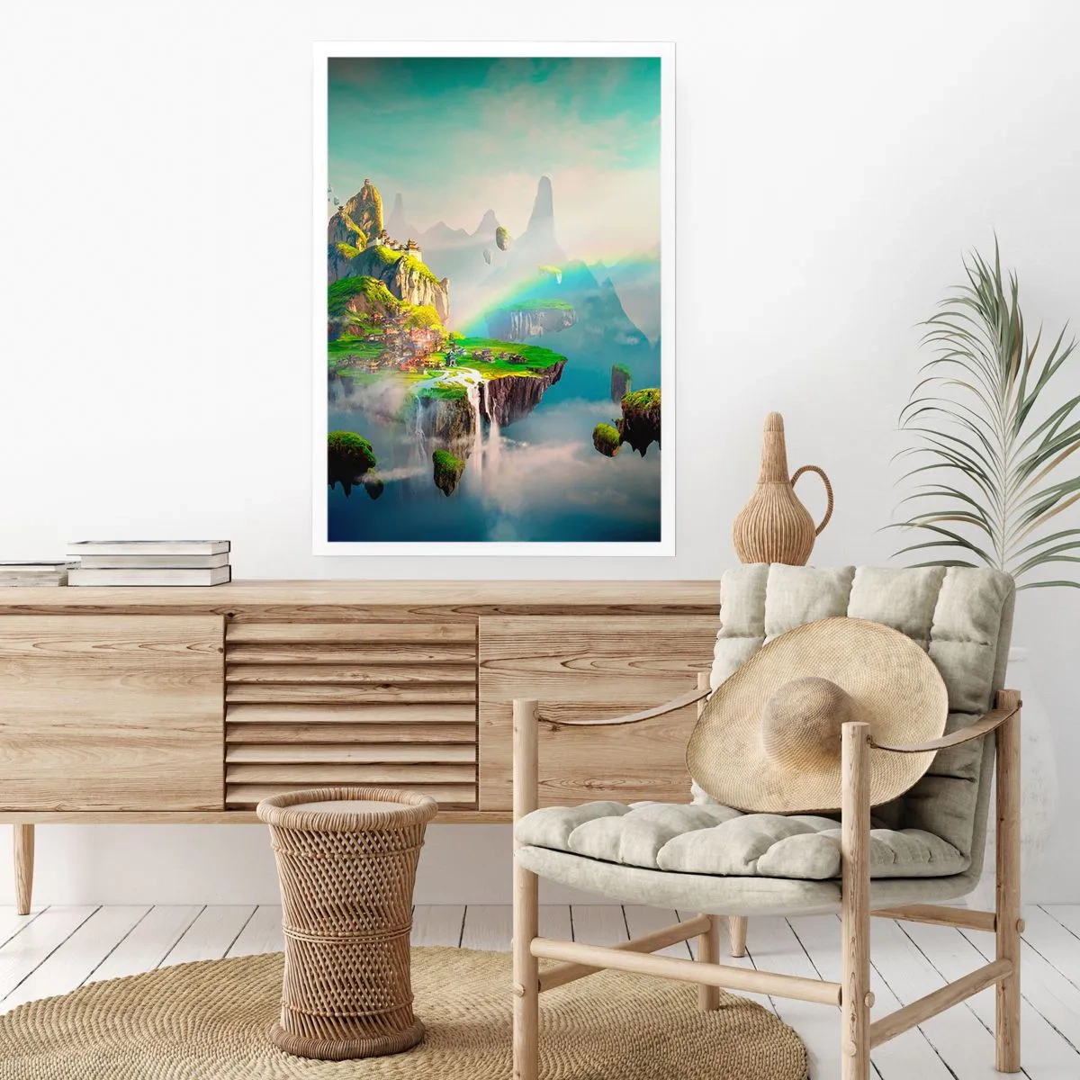Poster - In mezzo al cielo: isole fortunate - 70x100 cm