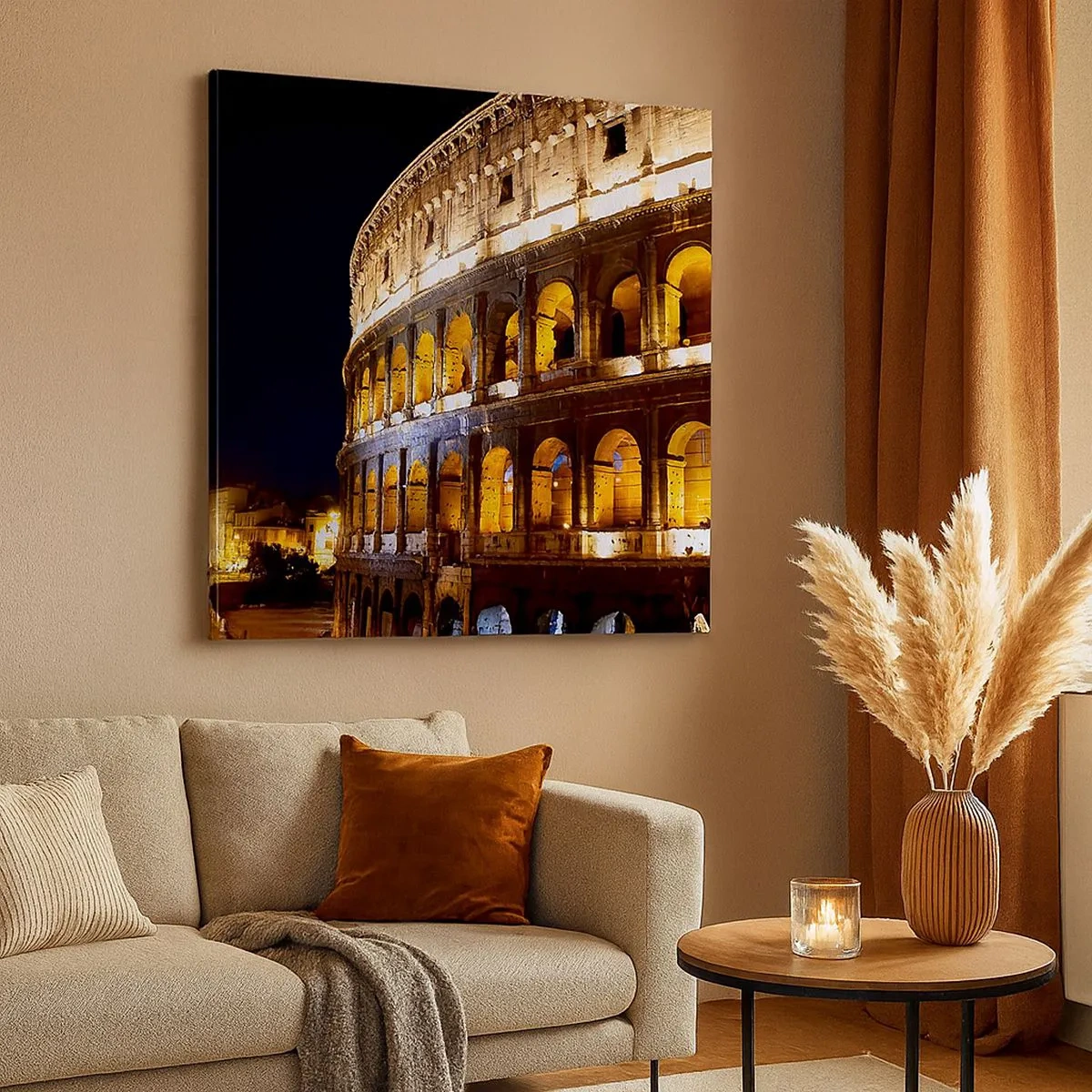 Quadro su tela - Stampe su Tela - È tempo di iniziare i giochi - 30x30 cm