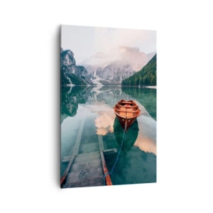 Quadro su tela - Stampe su Tela - Il sogno tranquillo dei monti - 80x120 cm