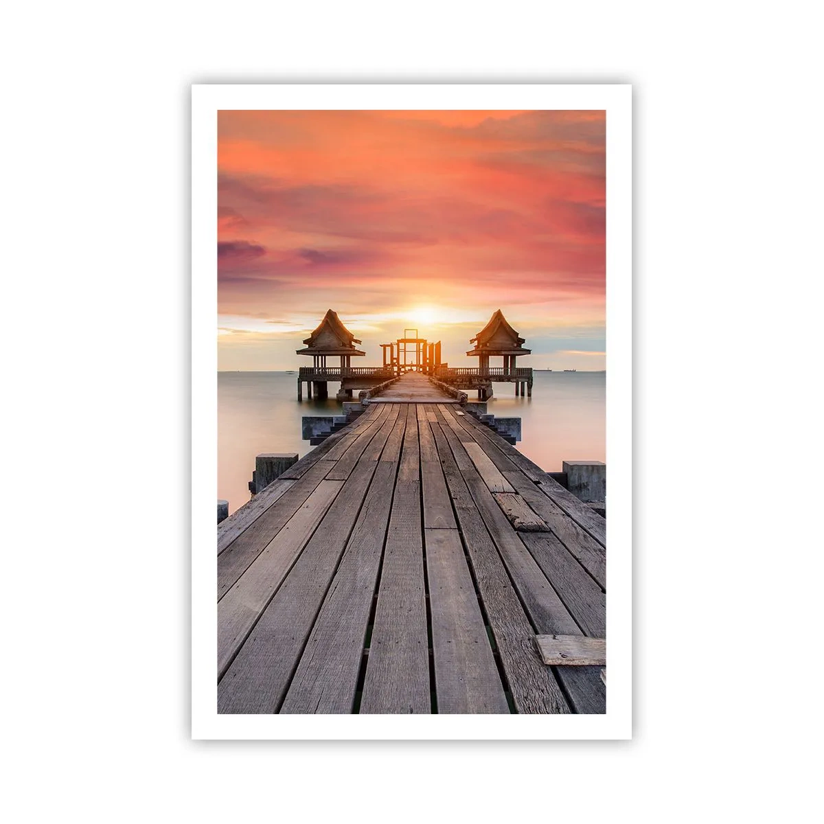 Poster - Tramonto d'oriente - 61x91 cm