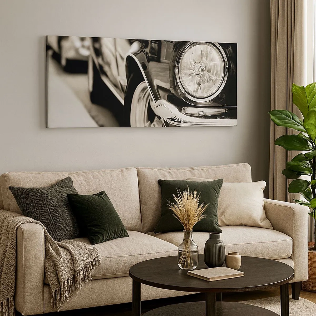 Quadro su tela - Stampe su Tela - Bellezza intramontabile - 100x40 cm