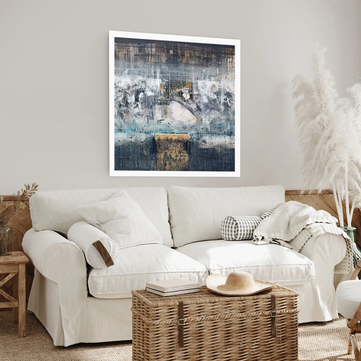 Poster - Talvolta è facile, talvolta è difficile - 50x50 cm