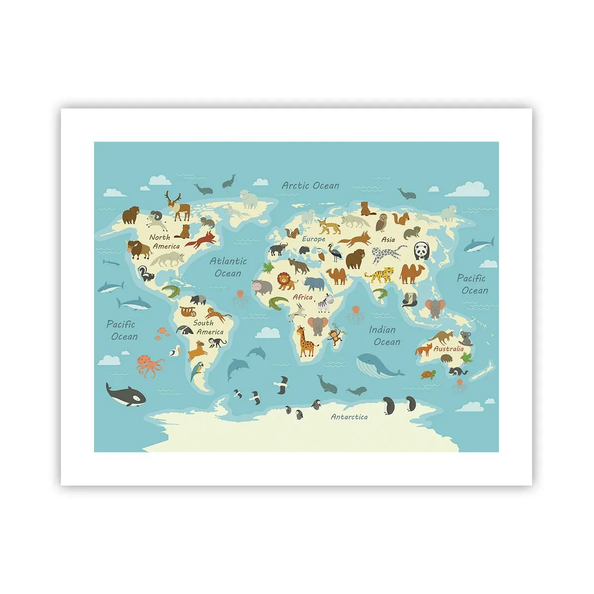 Poster - Buoni vicini - 50x40 cm