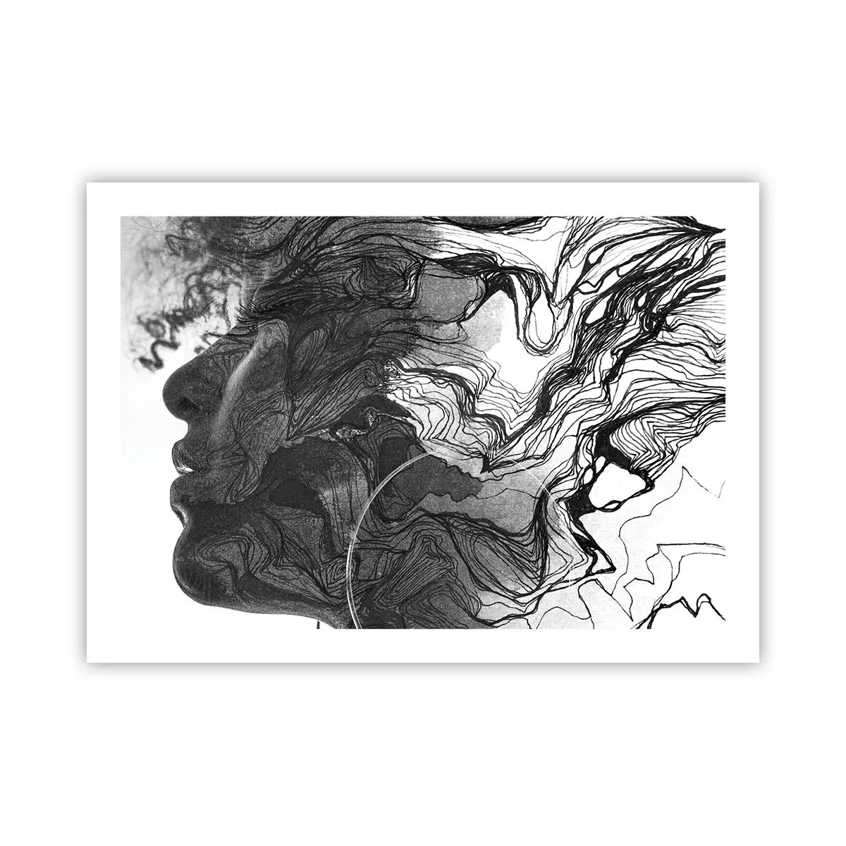 Poster - Aggrovigliata nei sogni - 70x50 cm