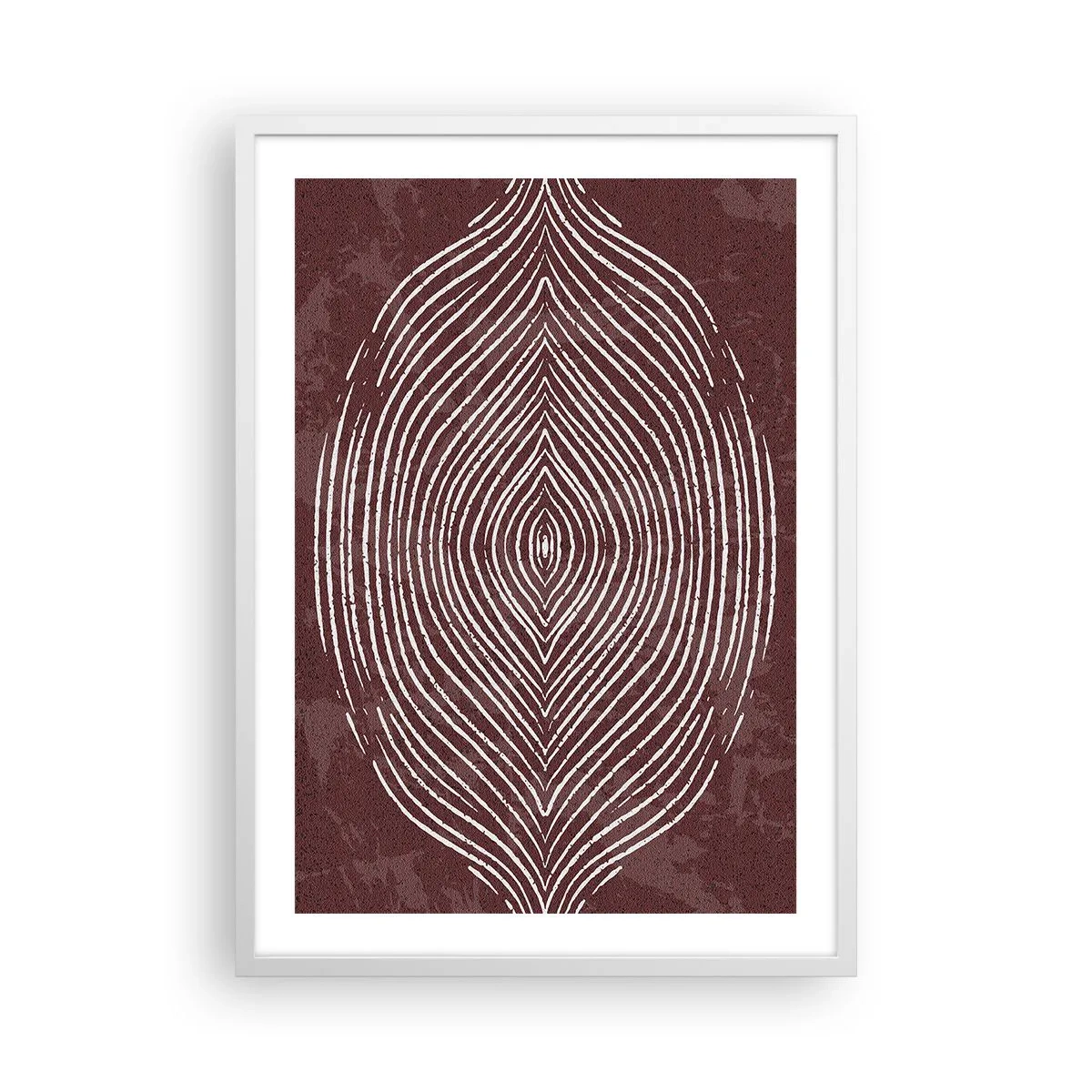 Poster in cornice bianca - Lo spazio parlante - 50x70 cm