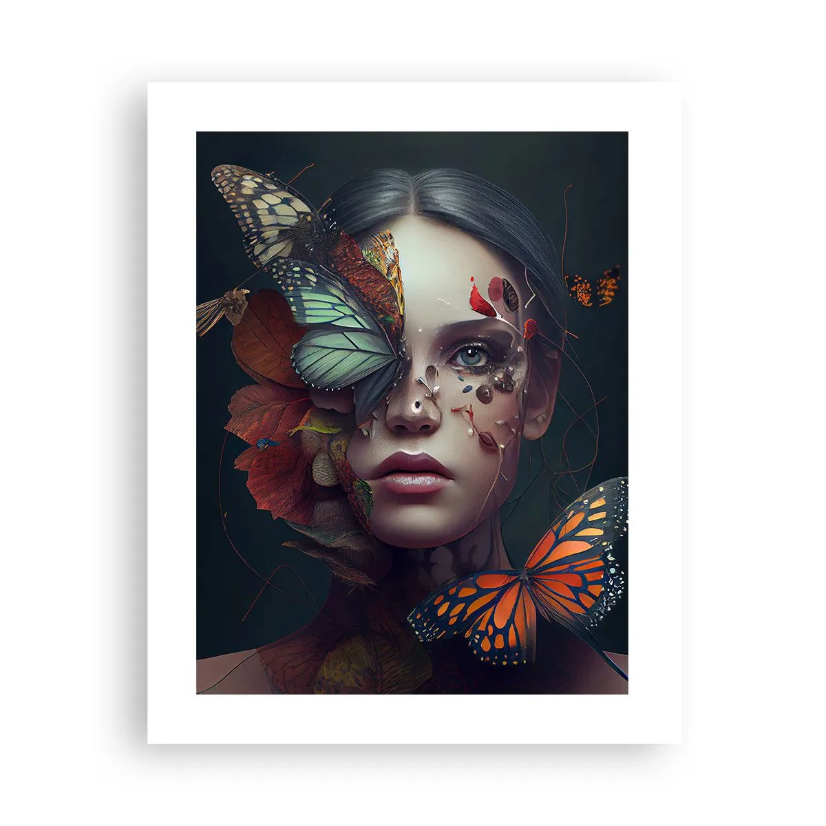 Poster - Metamorfosi fantastica - 40x50 cm
