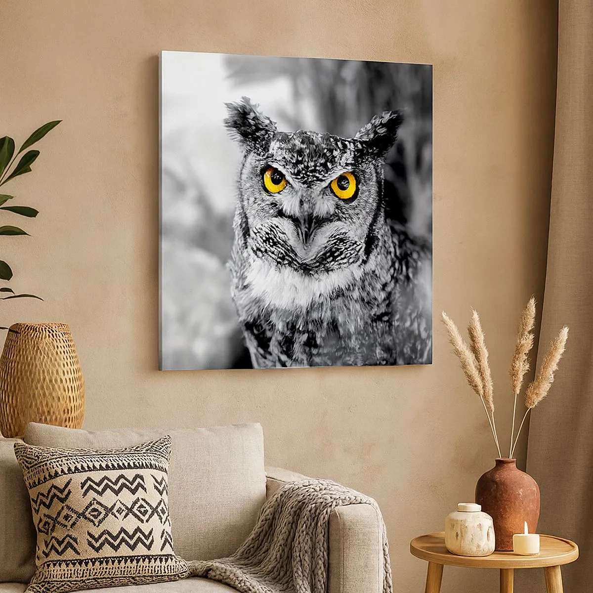 Quadro su tela - Stampe su Tela - Non si può nascondere niente - 30x30 cm