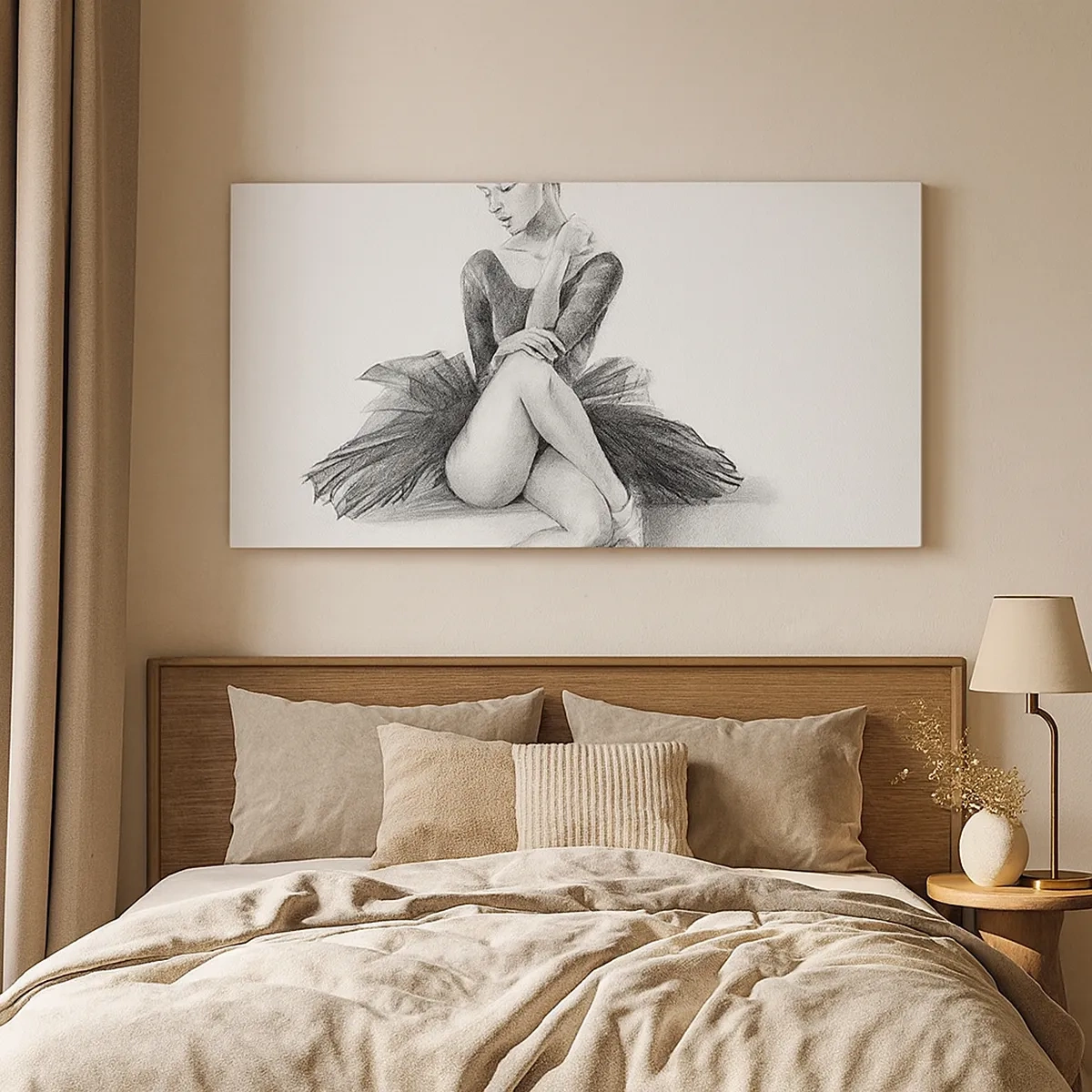 Quadro su tela - Stampe su Tela - Incantata dalla danza - 30x30 cm