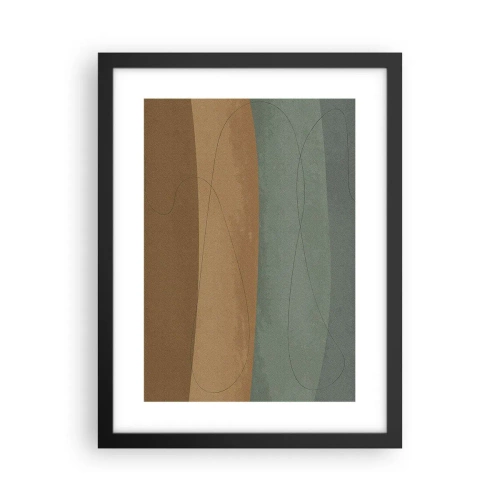 Poster in cornice nera - Composizione orizzontale - 30x40 cm