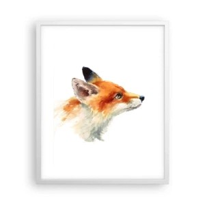 Poster in cornice bianca - La prudenza non è mai troppa - 40x50 cm