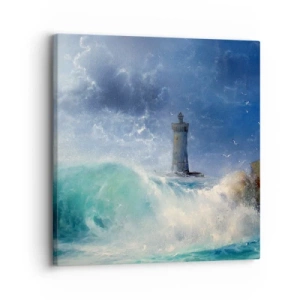 Quadro su tela - Stampe su Tela - In difesa contro gli elementi - 30x30 cm