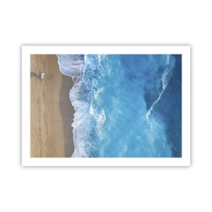 Poster - La forza del blu - 70x50 cm