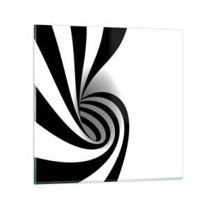 Quadro su vetro - Eppur si muove - 50x50 cm