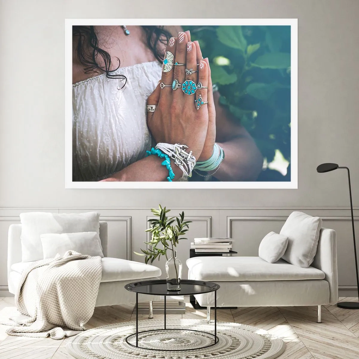 Poster - Benvenuto al centro dell'essere - 91x61 cm