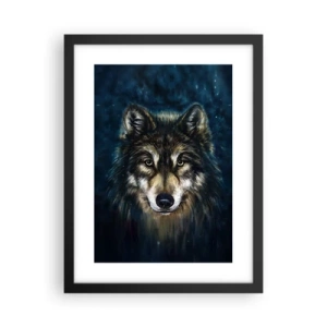 Poster in cornice nera - Alfa? E omega - 30x40 cm