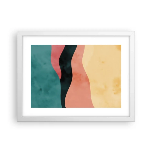 Poster in cornice bianca - Difformità conforme - 40x30 cm