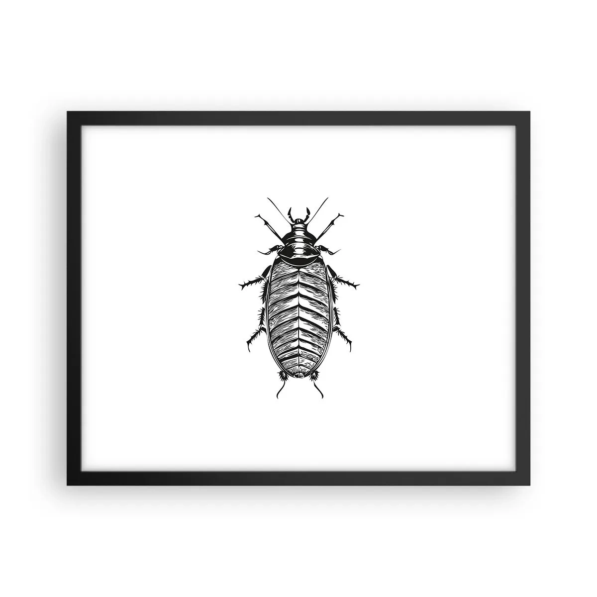 Poster in cornice nera - Che esemplare! - 50x40 cm