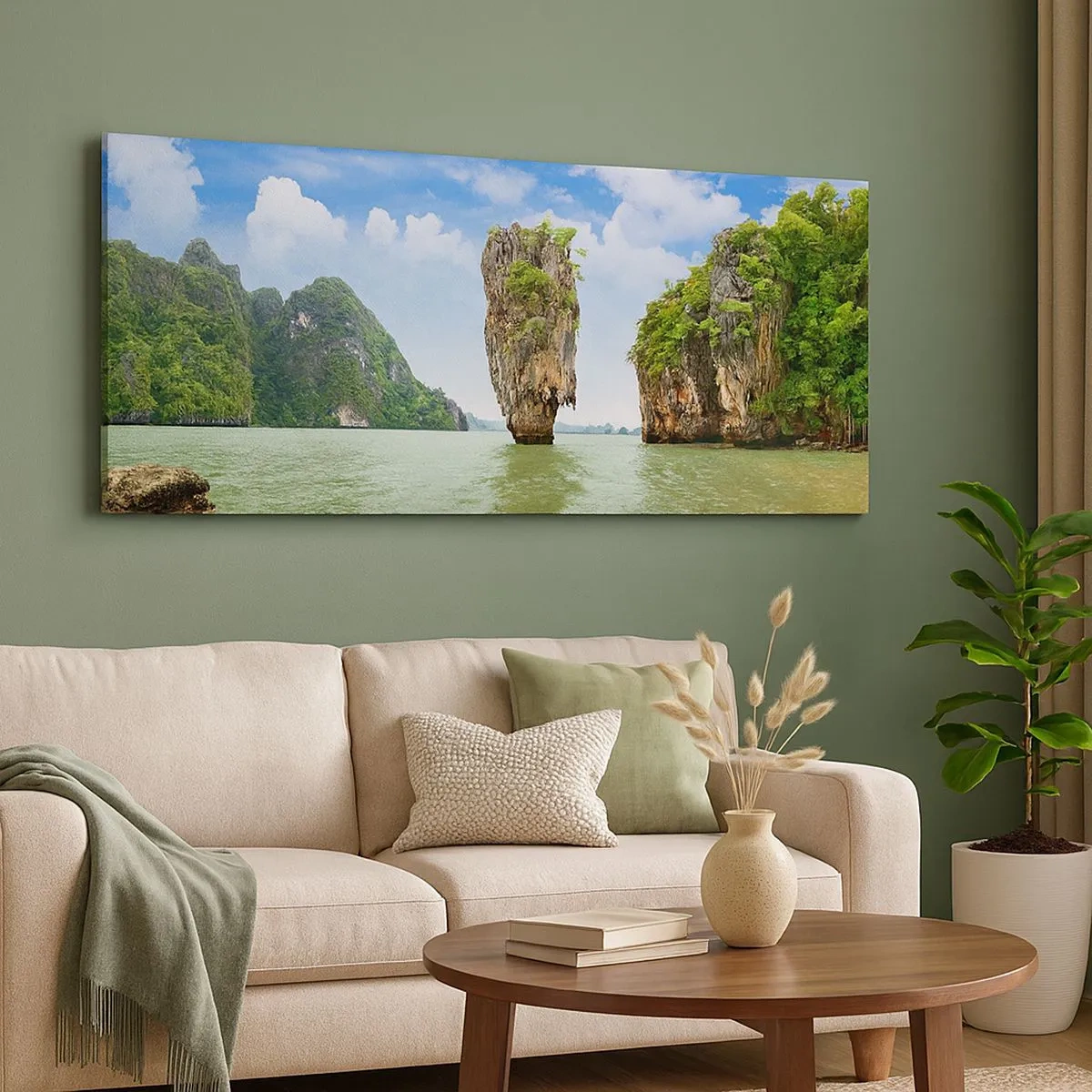 Quadro su tela - Stampe su Tela - Meraviglie rocciose della natura - 100x40 cm
