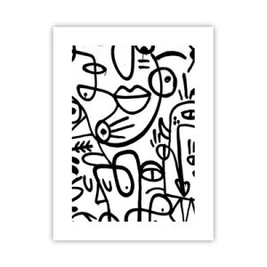 Poster - Volti e miraggi - 30x40 cm