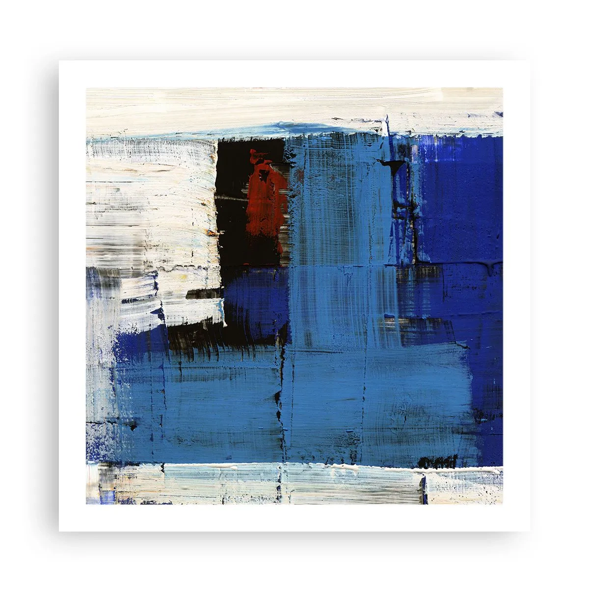 Poster - I segreti del blu - 60x60 cm