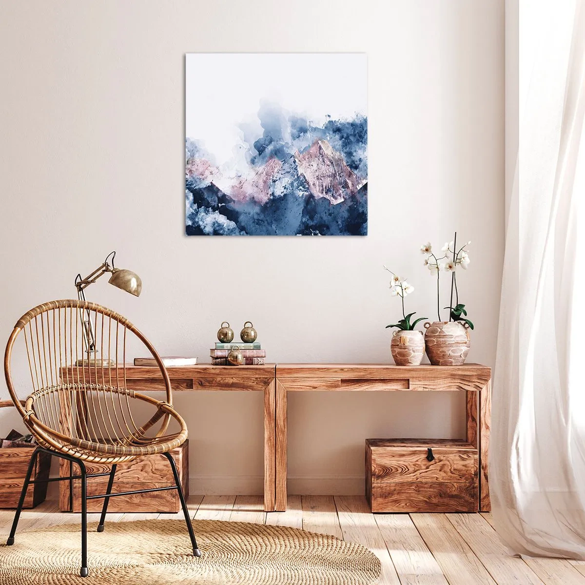 Quadro su tela - Stampe su Tela - Queste si che sono cime! - 50x50 cm