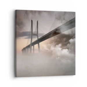 Quadro su tela - Stampe su Tela - Sul fiume che non c'è - 30x30 cm