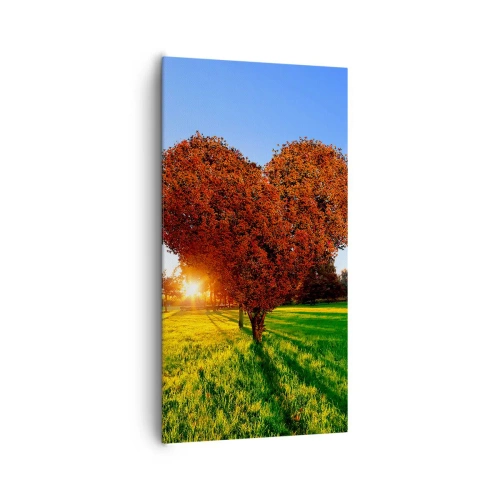 Quadro su tela - Stampe su Tela - Come non amare l'autunno - 65x120 cm
