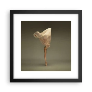 Poster in cornice nera - Adesso vola via - 30x30 cm