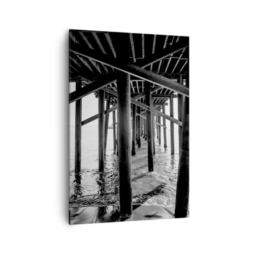 Quadro su tela - Stampe su Tela - Nascondiglio in spiaggia - 70x100 cm