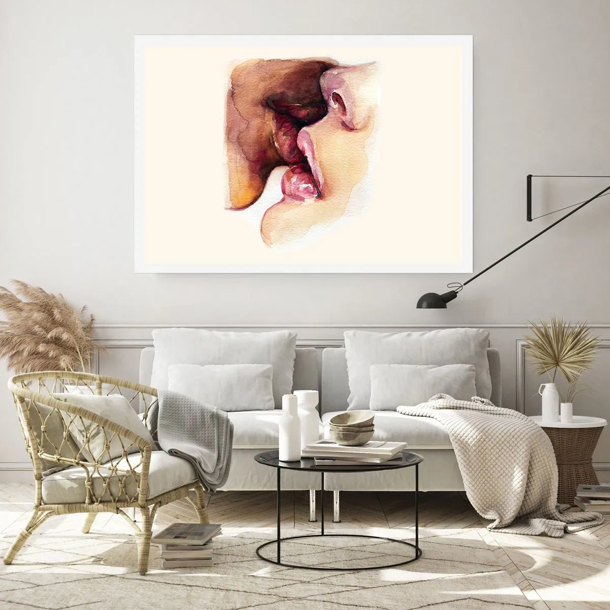 Poster - Come notte e giorno, terra e cielo - 91x61 cm