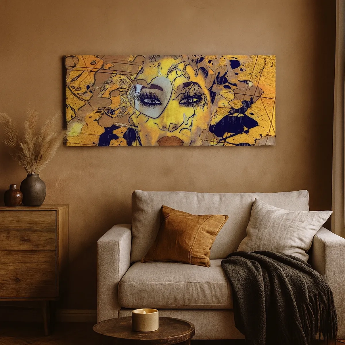 Quadro su tela - Stampe su Tela - Bellezza solare - 30x30 cm