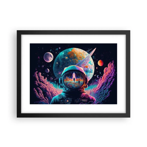 Poster in cornice nera - I filosofi non l'avevano pensato - 40x30 cm