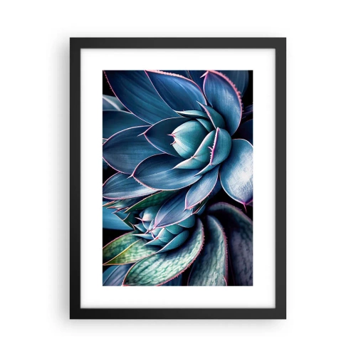 Poster in cornice nera - Forza vitale - 30x40 cm