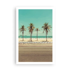 Poster - A guardia della spiaggia - 61x91 cm
