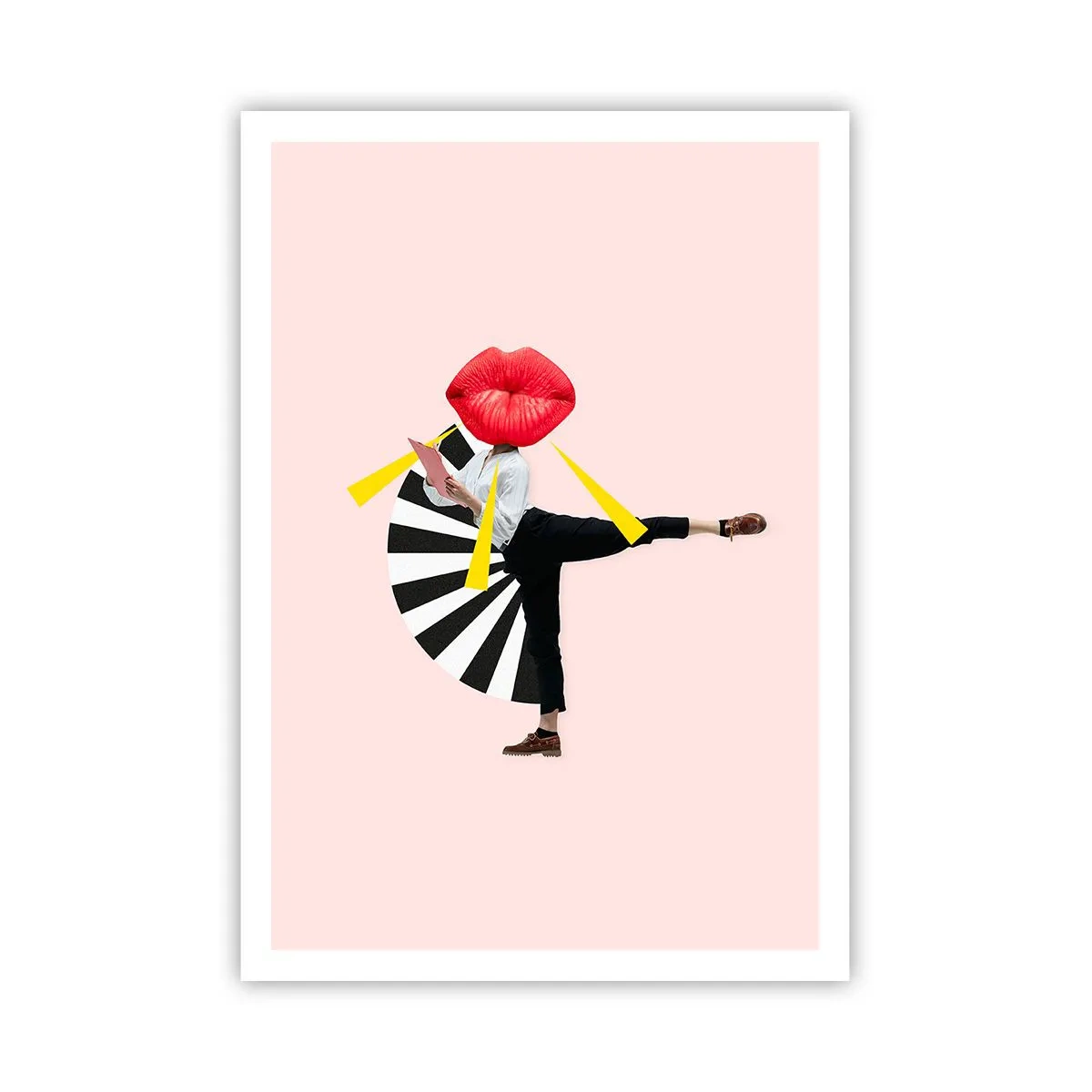 Poster - Pop-art surrealistica - 70x100 cm
