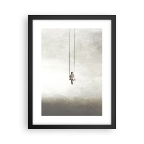 Poster in cornice nera - Il bambino che è in noi - 30x40 cm