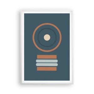 Poster in cornice bianca - L'essenza delle cose - 70x100 cm