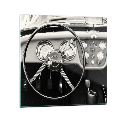 Quadro su vetro - Il sogno del collezionista - 70x70 cm