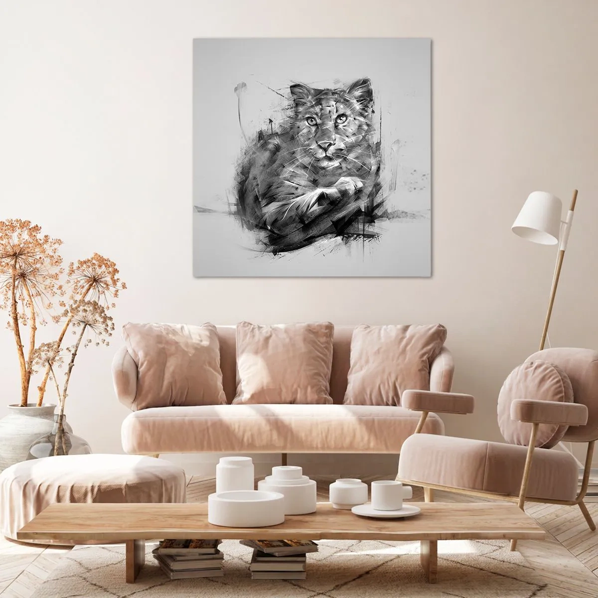 Quadro su tela - Stampe su Tela - Si, ascolto attentamente - 70x70 cm