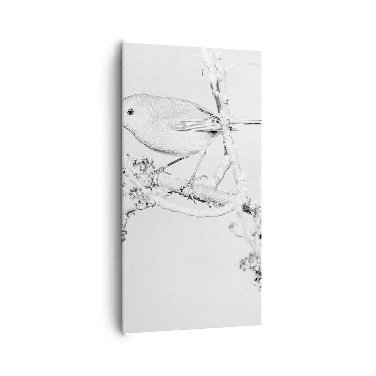 Quadro su tela - Stampe su Tela - Mattino invernale - 65x120 cm