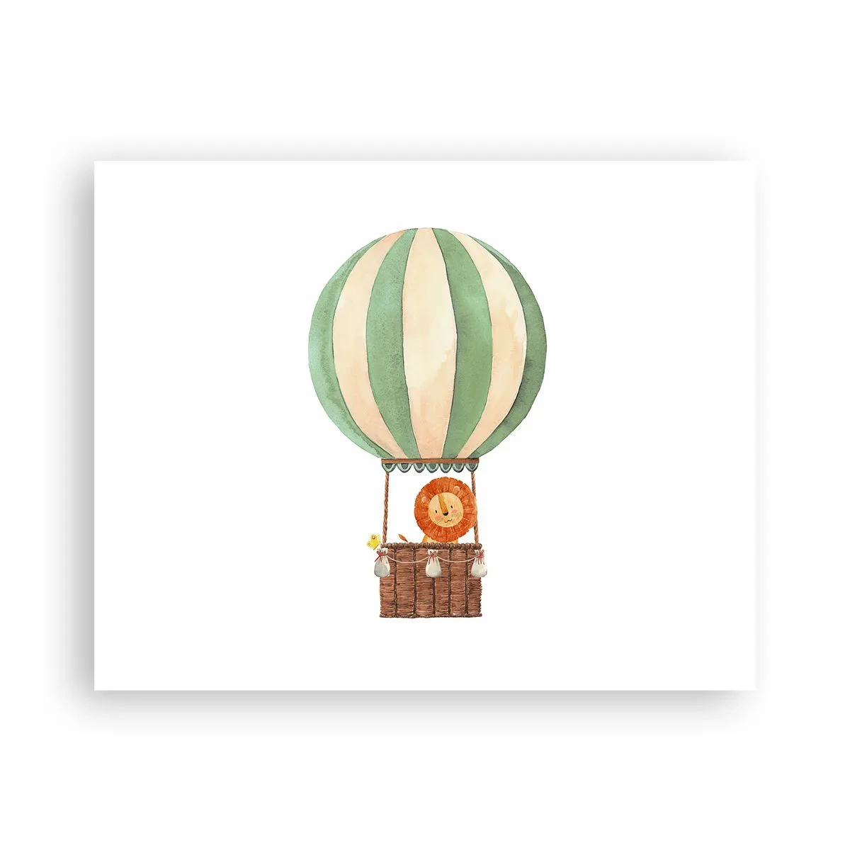 Poster - I viaggi del leone - 50x40 cm