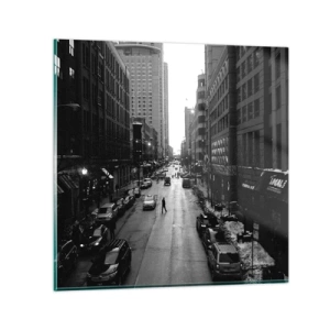 Quadro su vetro - Un giorno come tanti - 30x30 cm