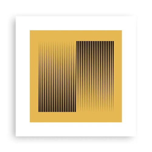 Poster - La quadratura degli opposti - 30x30 cm