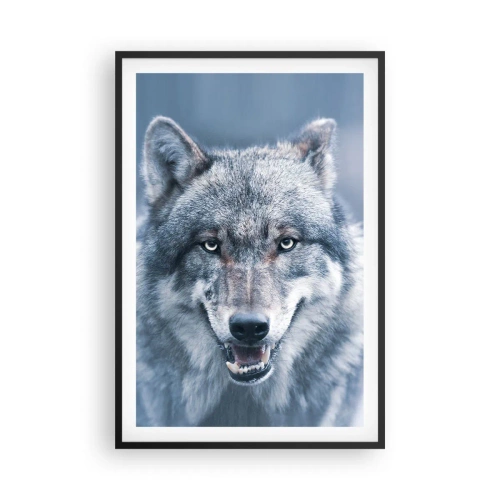 Poster in cornice nera - Accetti la sfida? - 61x91 cm