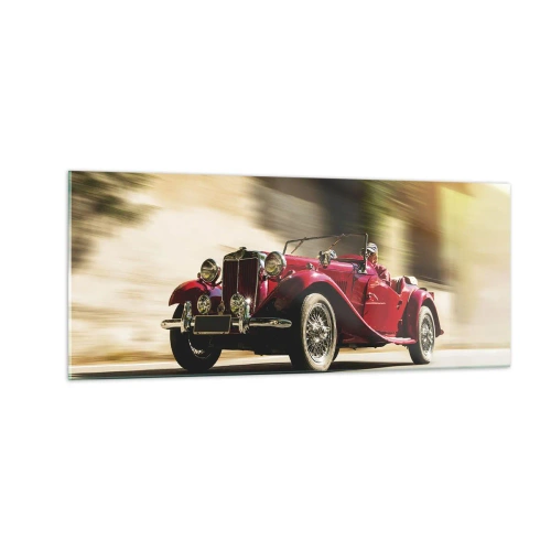 Quadro su vetro - Più bella della Nike di Samotracia - 100x40 cm