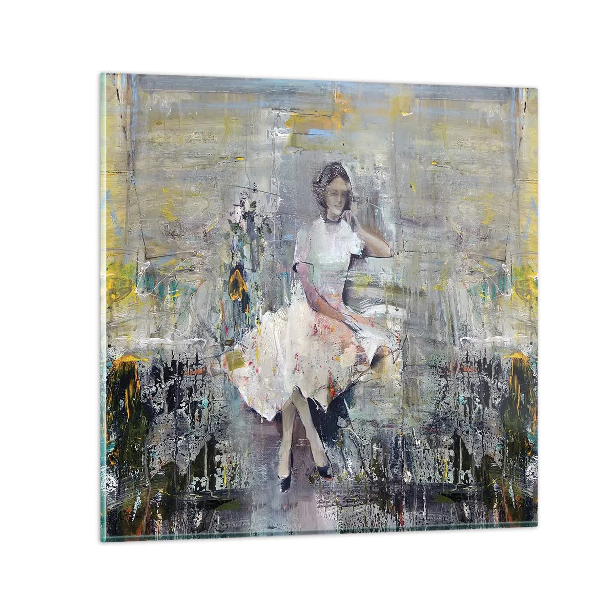 Quadro su vetro - Classica e moderna - 50x50 cm