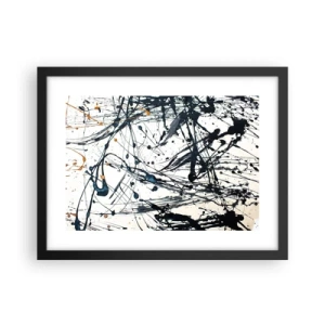 Poster in cornice nera - Ha senso o non ha senso? - 40x30 cm