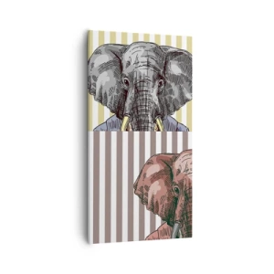 Quadro su tela - Stampe su Tela - Elegante di natura - 55x100 cm