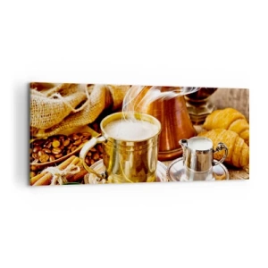 Quadro su tela - Stampe su Tela - Buona giornata! - 100x40 cm